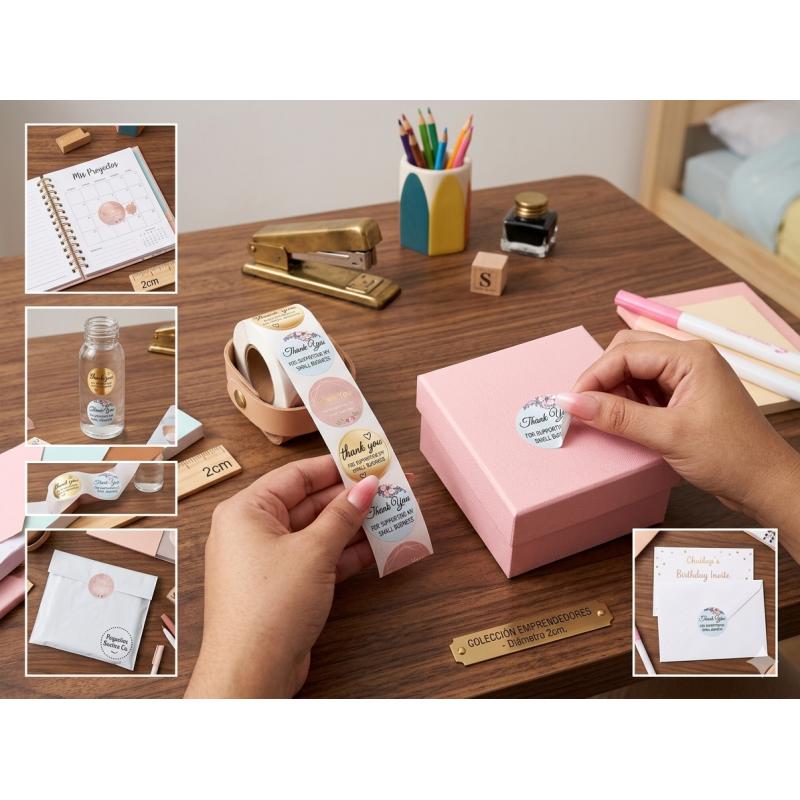 Stickers para emprendedoras 