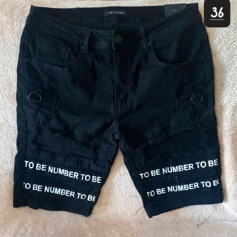Short Hombre Negro Be Number