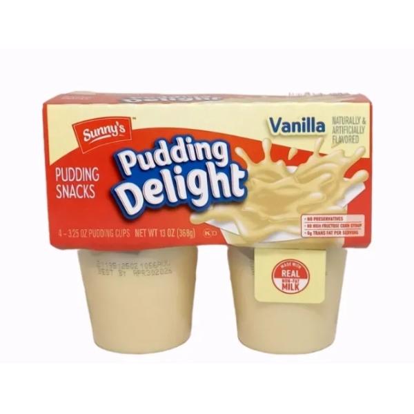 Natilla (Pudding) De Vainilla 4 unidades 