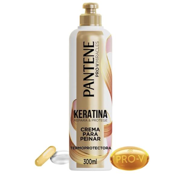 Crema para peinar Termoprotectora con keratina
