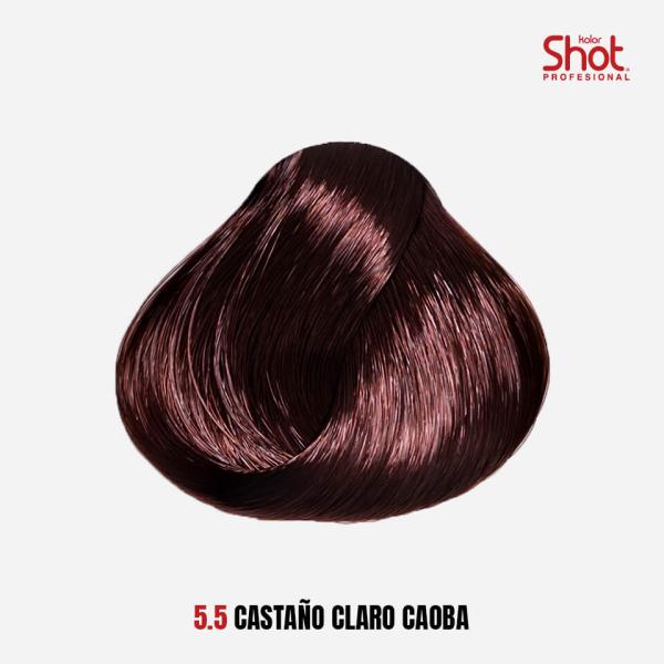 5.5 castaño claro caoba