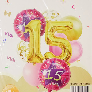 Set Globos 15