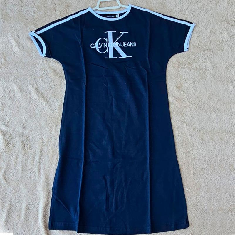 Vestido Calvin Klein Azul Oscuro 