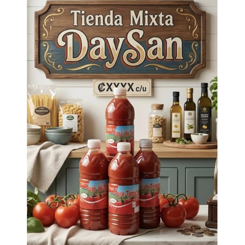 Puré de tomate 500 ml 