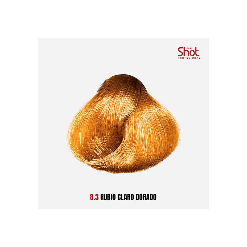 8.3 rubio claro dorado
