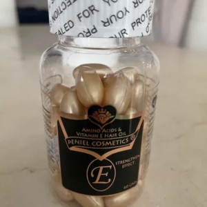 Cápsulas con keratina y Vit E