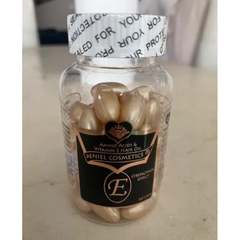 Cápsulas con keratina y Vit E