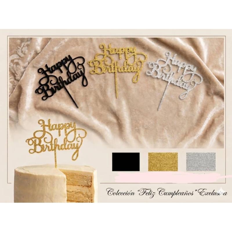 Topper para Cake Happy