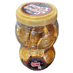 Pomo Monedas de Chocolate (127 unidades)