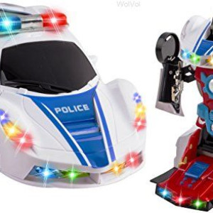 Carro de policía Trasnforme