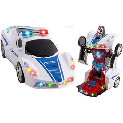Carro de policía Trasnforme