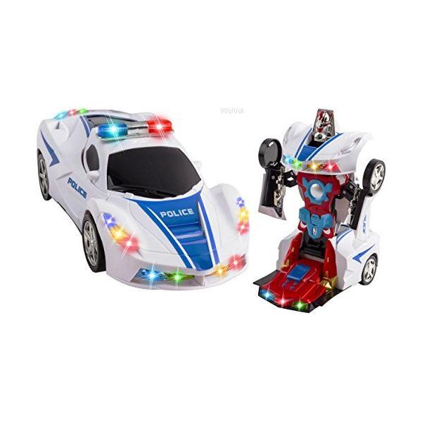 Carro de policía Trasnforme