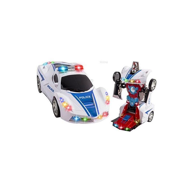 Carro de policía Trasnforme