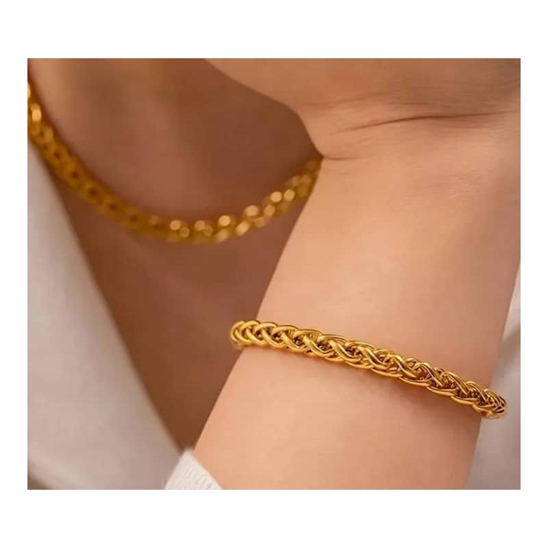 Juego de cadena y pulsera