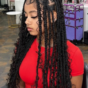 Goddess braids 
