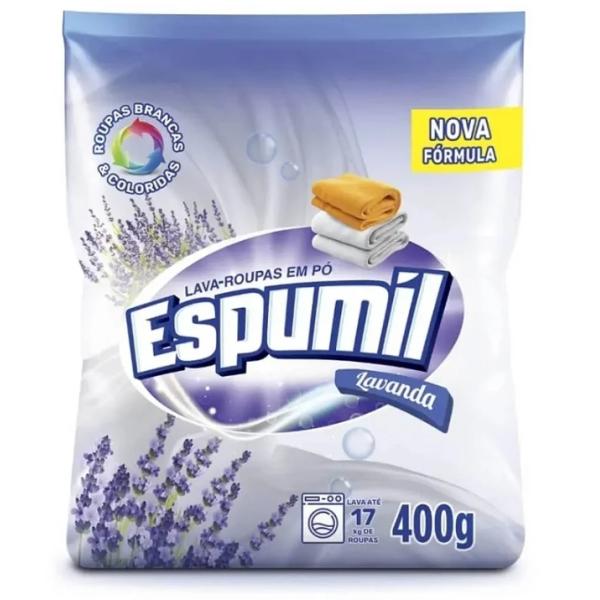 Detergente en polvo espumil lavanda