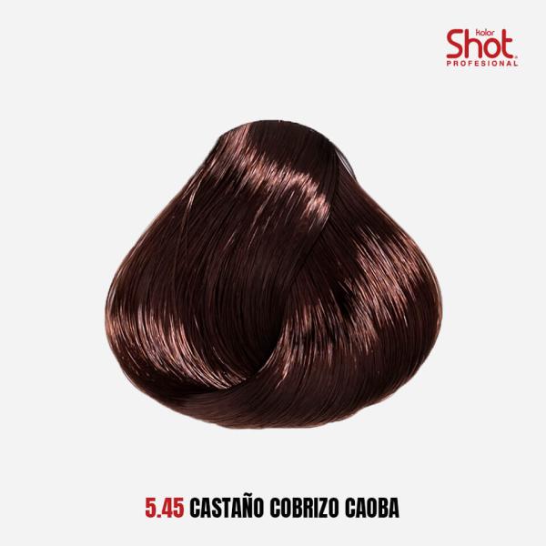 5.45 castaño cobrizo caoba