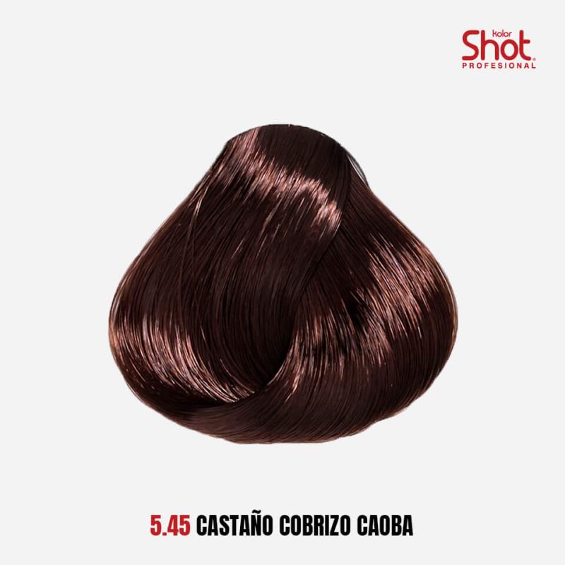 5.45 castaño cobrizo caoba