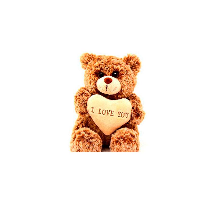 Osito de peluche con corazón
