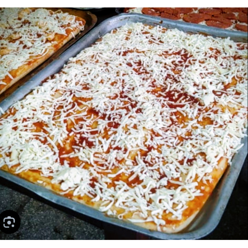 Pizza de queso familiar (bandeja)