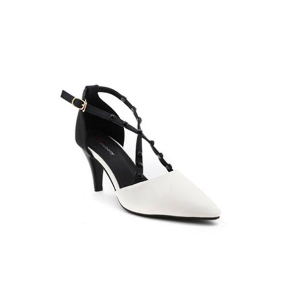 Zapatos de mujer altos color blanco #38