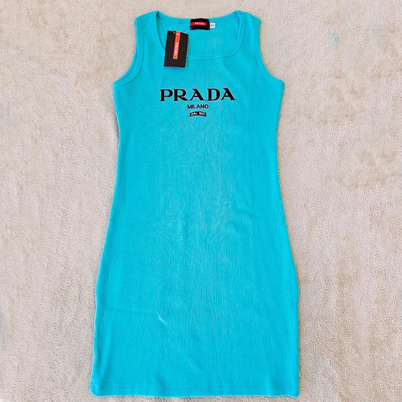 Vestido PRADA Azul claro