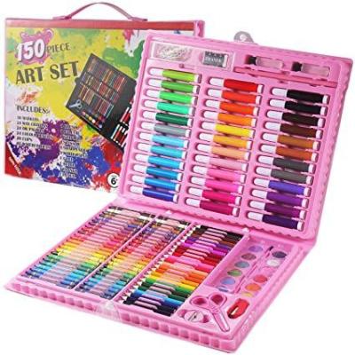 Kit de Dibujo Rosa 150 Piezas