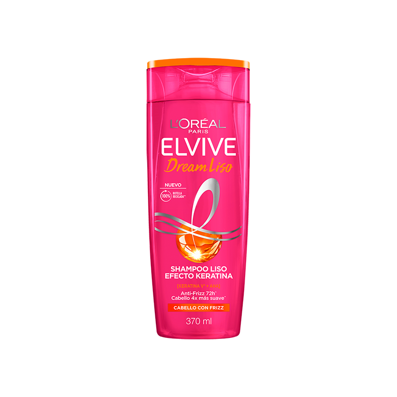 Shampoo L'Oréal ElVive Lisso Efecto Keratina