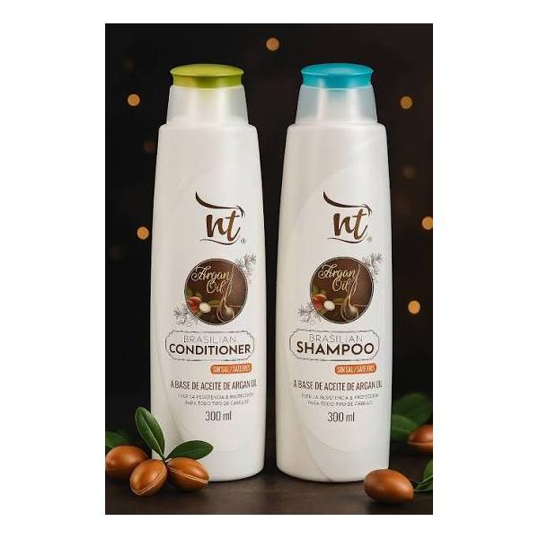 Combo Shampoo y Acondicionador de Argàn NT