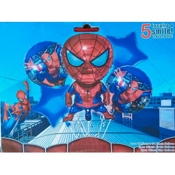 Set Globos Spiderman