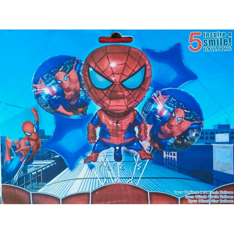 Set Globos Spiderman