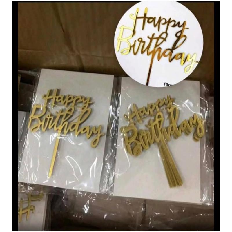 Topper para Cake Happy