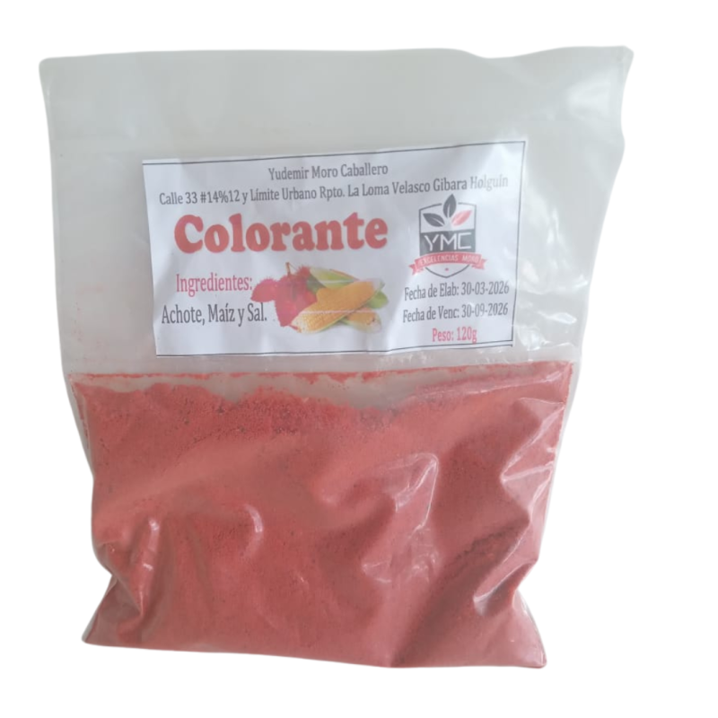 Colorante 120 gr