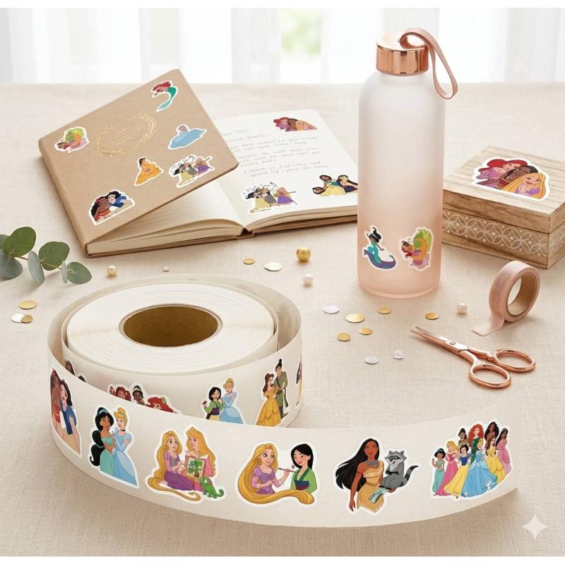 Sticker de Princesas (10 unidades)