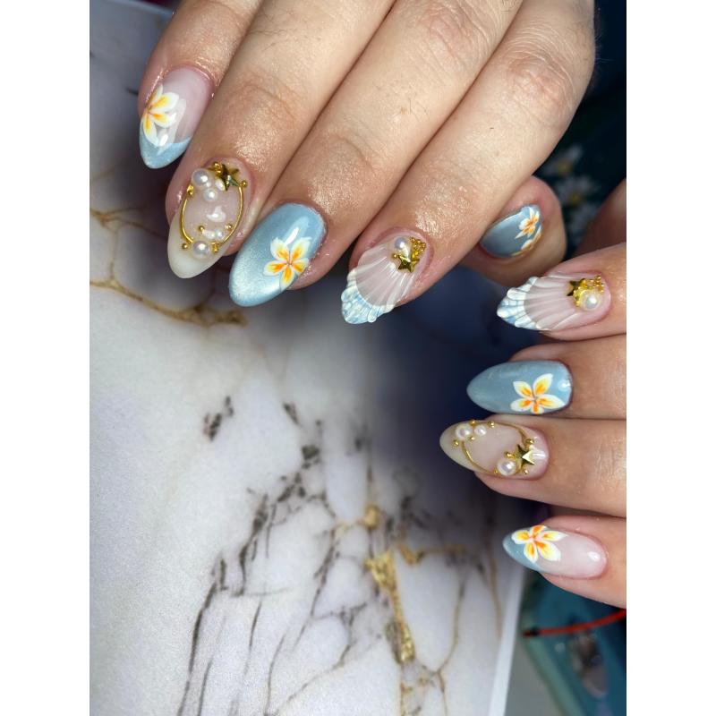 Uñas Acrílico Medias