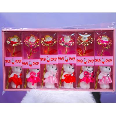 Flor Eterna con peluche
