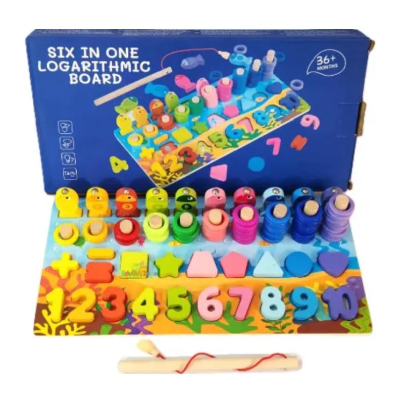 Tablero Logarítmico 6 en 1