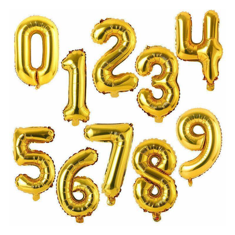 Globos de Números 32