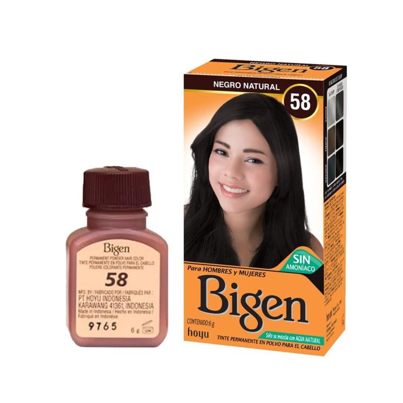 Bigen negro Natural #58