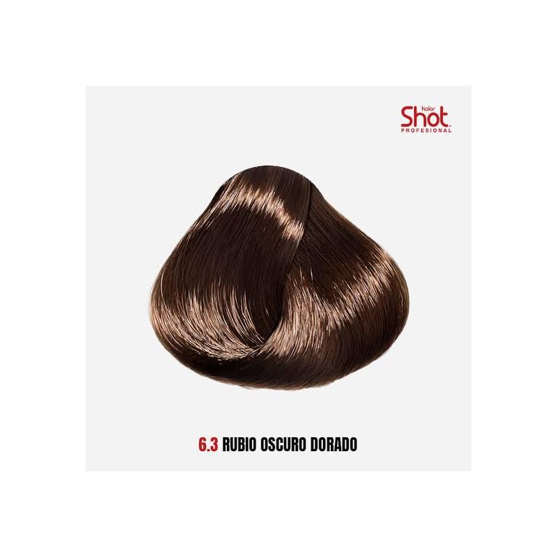 6.3 rubio oscuro dorado 