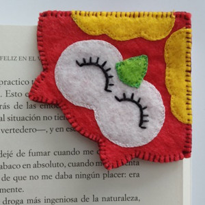 Marcadores de libros esquineros de fieltro