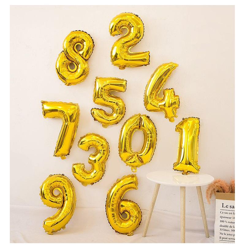 Globos de Números 16
