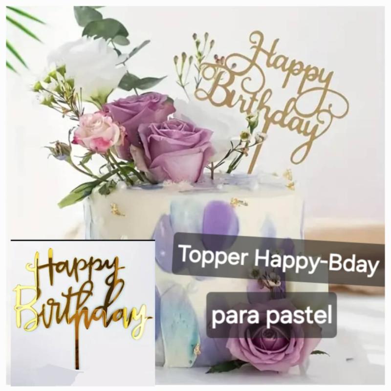Topper para Cake Happy