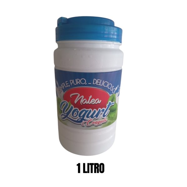 Yogurt Natural 1 litro (Tapa Grande)