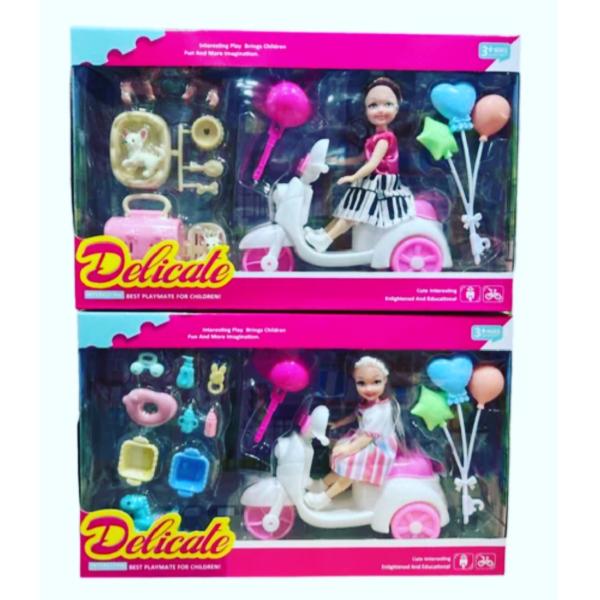 Muñeca Motociclista 