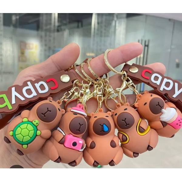 Llaveros Capibara 
