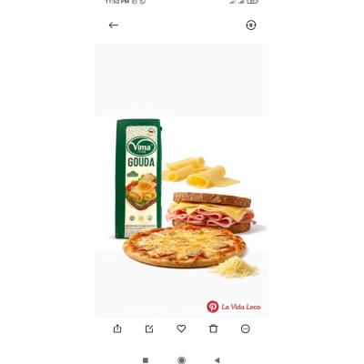* Queso Gouda (kg)