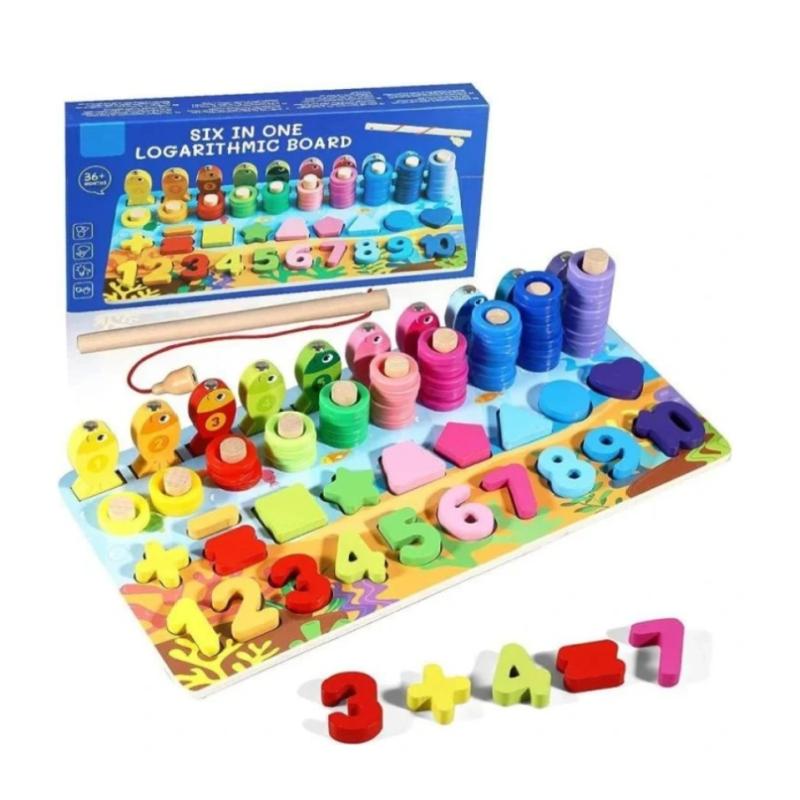 Tablero Logarítmico 6 en 1