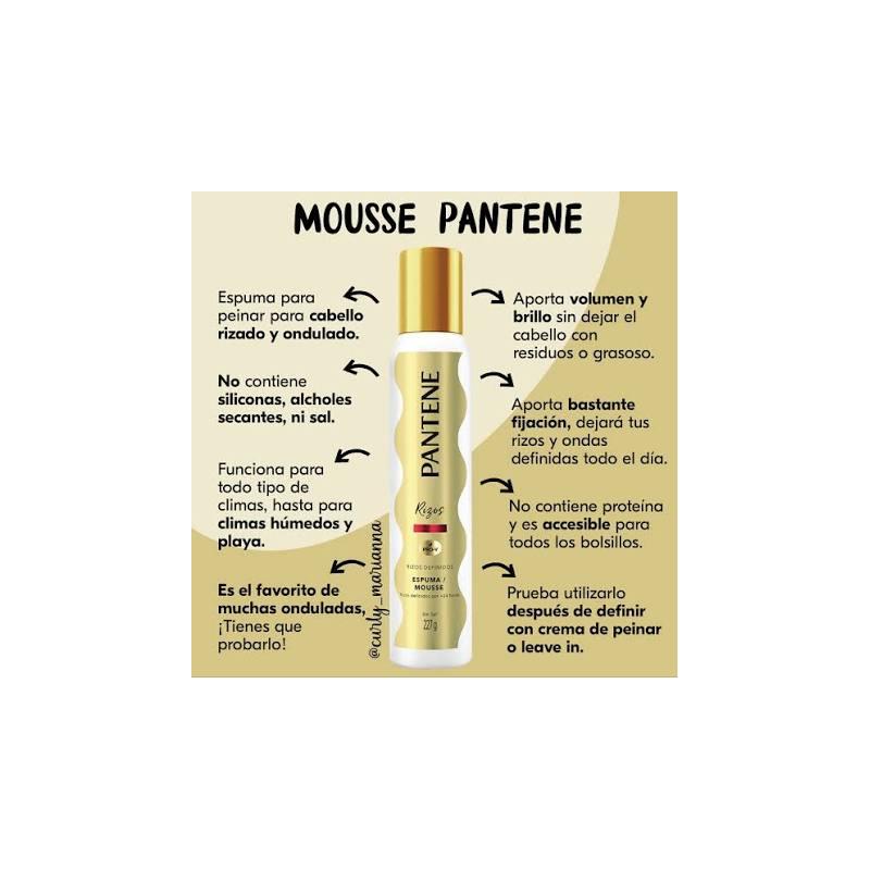 Espuma Pantene Rizos Definidos