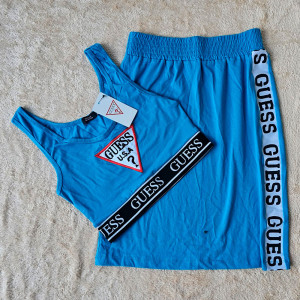 Conjunto Falda Guess Azul Oscuro 